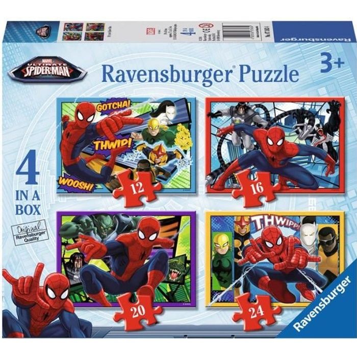 Puzzle - RAVENSBURGER - Spiderman ultime progressive - Dessins animés et BD - Adulte - Mixte