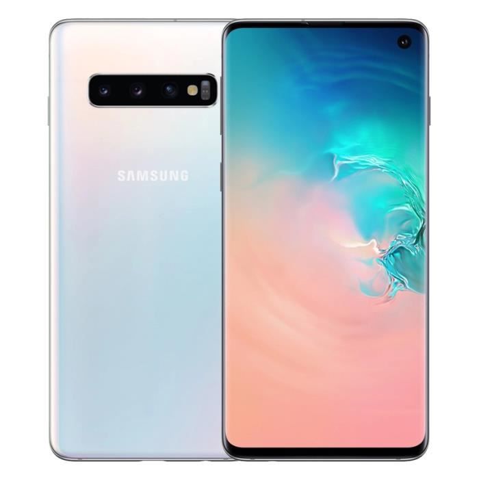 Vente Téléphone portable Samsung Galaxy S10+ 8+512GB G9750 Dual Sim Blanc pas cher Vente Téléphone portable Samsung Galaxy S10+ 8+512GB G9750 Dual Sim Blanc pas cher