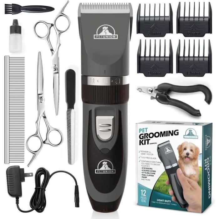 Kit De Toilettage Du Bétail Showman 6 Pièces - Pour Cheval, Avec Sac De Transport