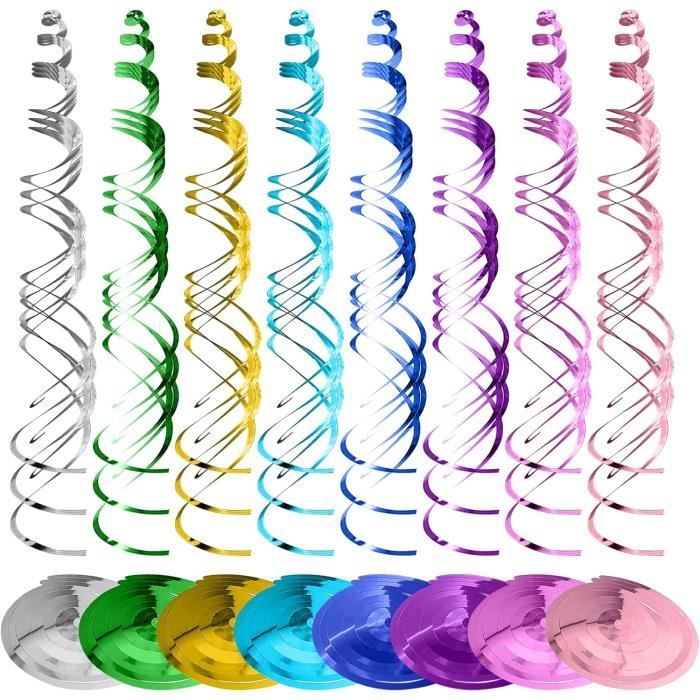 FSSTUD Lot De 4 Guirlandes D'étoiles Dorées à Paillettes De 4 M Pour Fête De Mariage, Décoration D'anniversaire