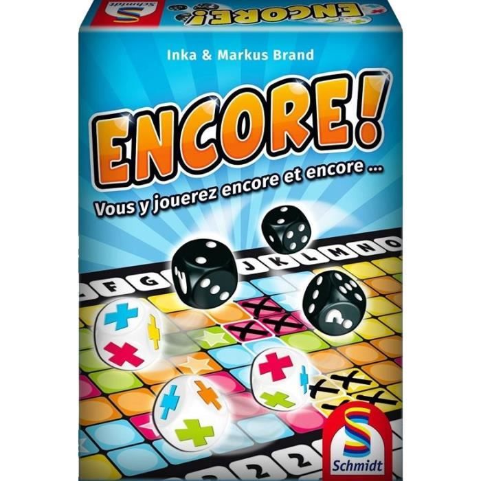 Encore! - Jeux de Société - SCHMIDT SPIELE - Profitez encore et encore de ce jeu de réflexion passio