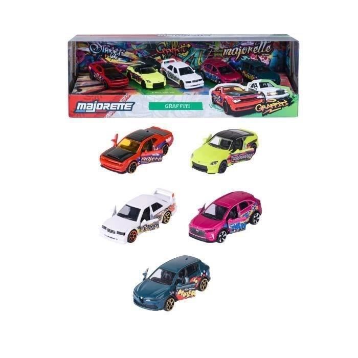 MAJORETTE Majo SL Graffiti 5 Pcs Giftpack dès