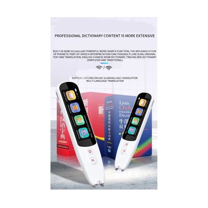 Dpofirs AI Smart Lunes, 144 Langues De Soleil Traductor