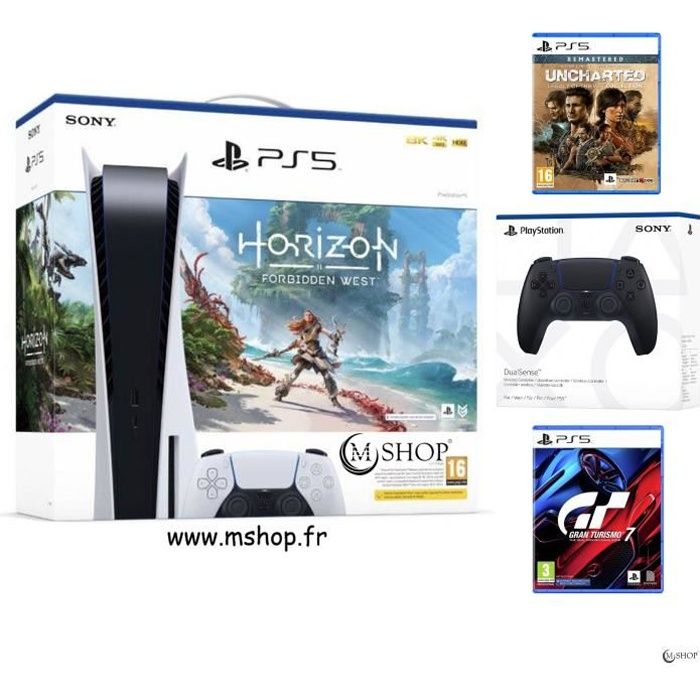 Console PlayStation 4 (1 To) - Edition Limitée Uncharted 4 - PS4