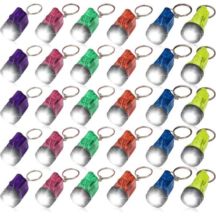 Mini Lampe De Poche - 4 Pièces 9Led Lampe Poche Pour La Fête D