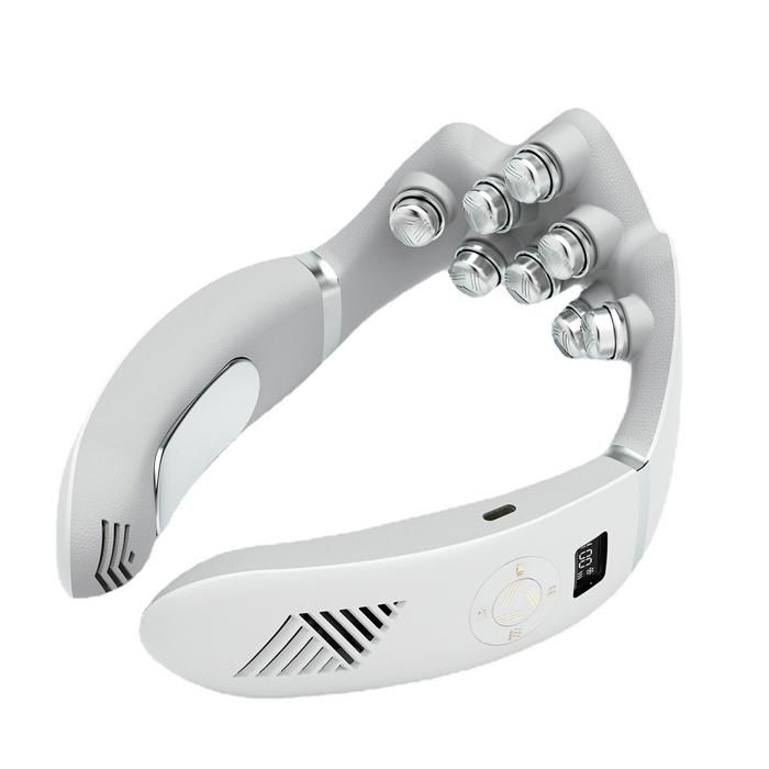 TD® Electrostimulateur corporel gris avec électrodes masseur