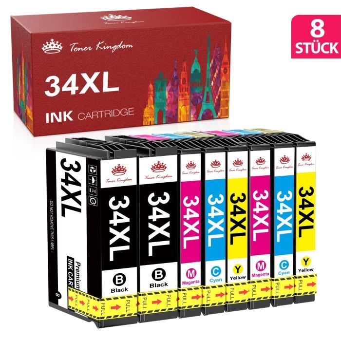 2 Cyan Cartouches d'encre remplacer HP 363C non-OEM / Compatible