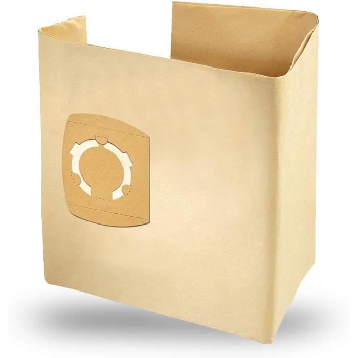 10 Sacchetti Filtro Per Aspirapolvere WorkZone WZ-NTS 30 A - Kallefornia, Materiale Microvello