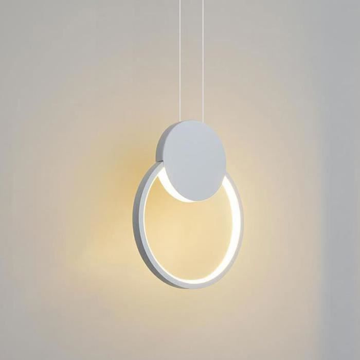 Lustre Led Ronde 11W Suspension Luminaire Moderne Plafonnier En ...