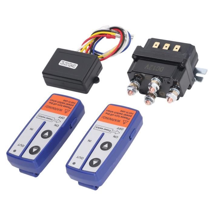 Kit De Commande Pour Treuil 12V 250A – Avec Relais Et Câblage Pré-câblé – Neuf, Générique