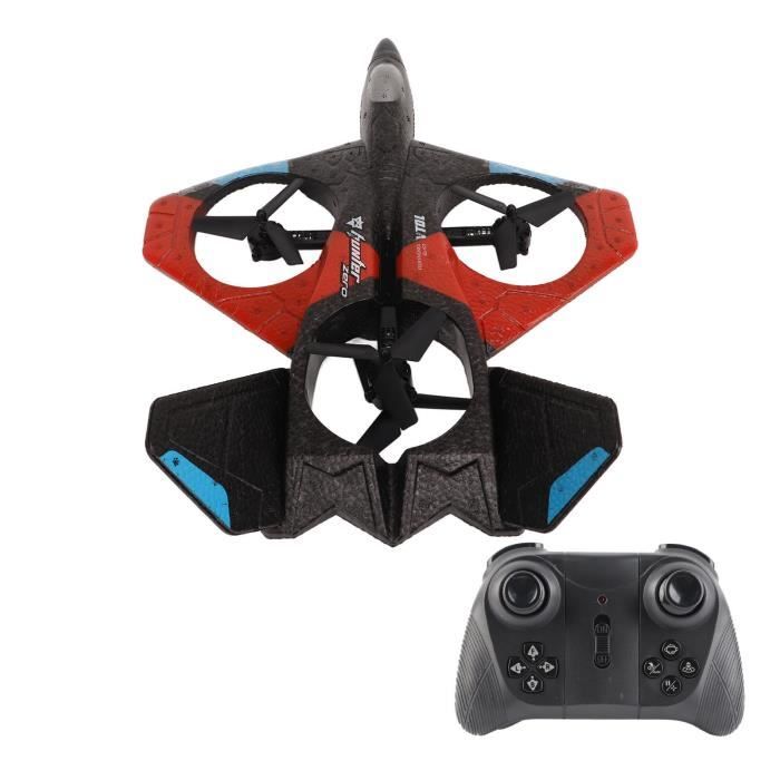 Avion Télécommandé - 2,4 GHz, 3 Canaux, Gyroscope 6 Axes, 2 Batteries Planeur Telecommande Style Seconde Guerre Mondiale Facile A Piloter Pour Tous Les Ages