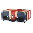 Victrola Suitcase Platine Vinyle Mallette Vintage Bluetooth - UK Flag-1