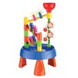 Table de jeu de sable et d'eau table de bac à sable pour enfants Ensemble de jouets de plage - Minifinker - 33x13x31cm - 32pcs-1