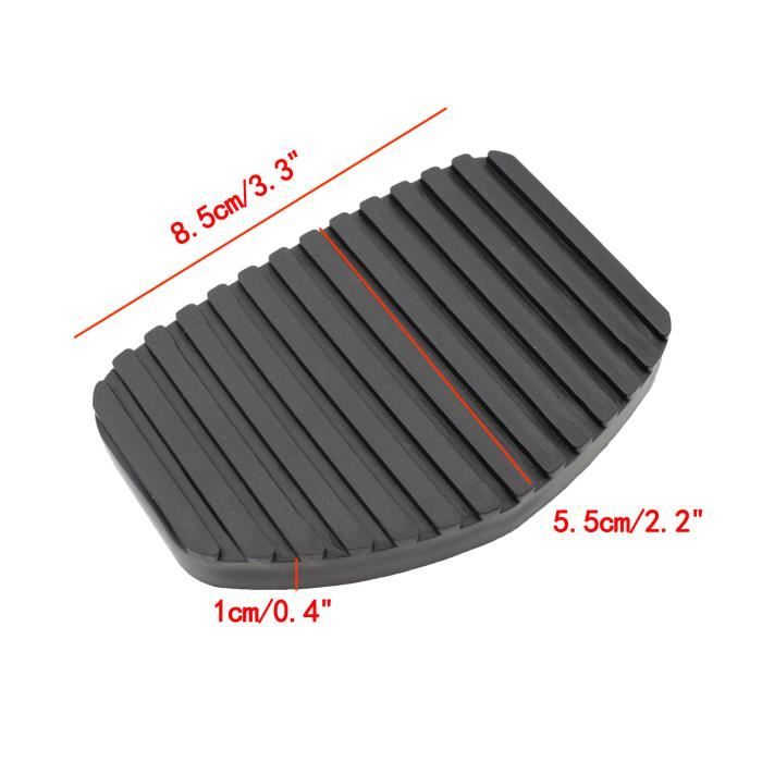 Jeu De Plaquettes De Pédales Frein Et Embrayage Antidérapantes | Compatible Peugeot 306 405 406 407 508 5008, Citroën, Fiat | Référence OEM 450412