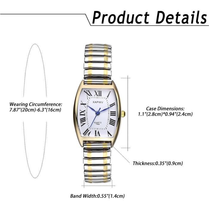Montre Mode Simple à Grand Cadran Numérique - Bracelet Élastique Confortable Et Facile à Lire Pour Hommes Et Femmes