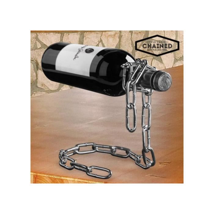 Porte-Bouteille De Vin À Chaîne Magique En Métal Porte-Bouteilles