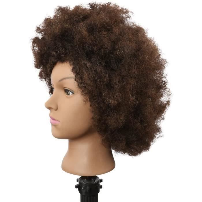 Tete de poupee a coiffer afro - Cdiscount