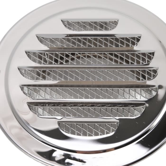 Couvercle De Ventilation Marin 316 En Acier Inoxydable – 4,7 X 3,9 X 1,4 Pouces, Finition Miroir
