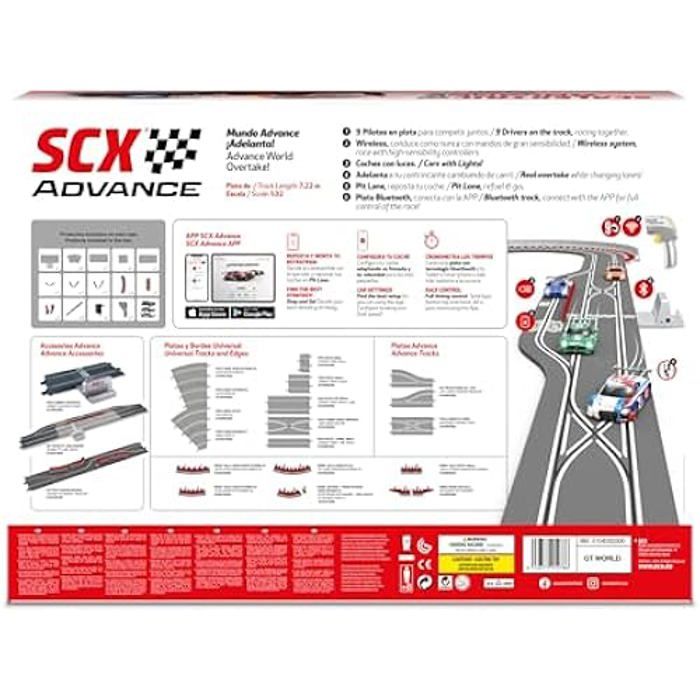 Pack Extension De Circuit De Voiture Micro Scalextric : Lignes Droites Et Courbes.461718