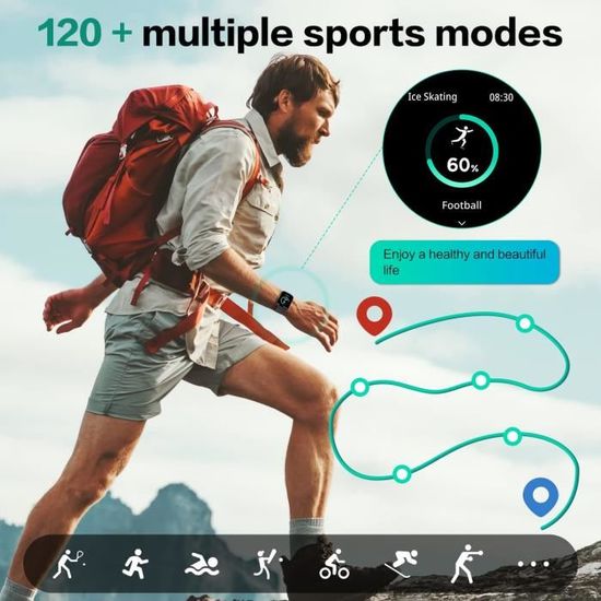 Montre connectée hotsell avec fonction appel