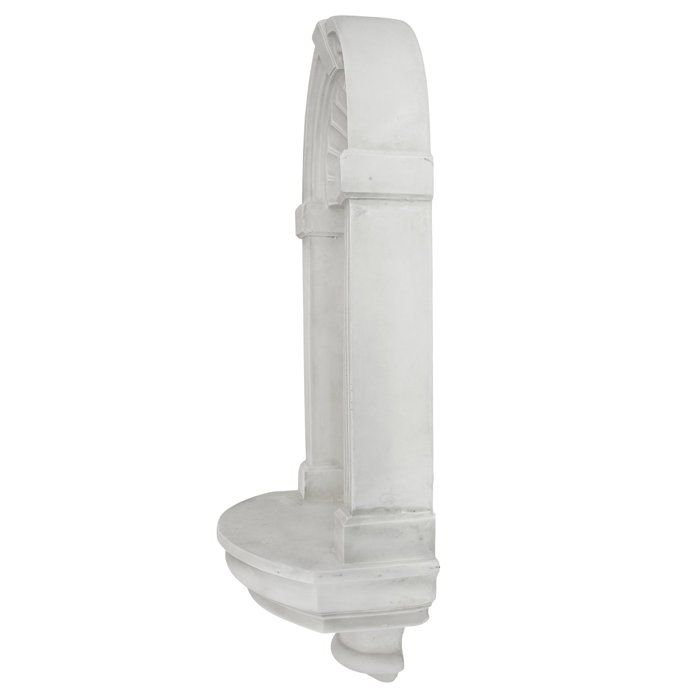 Buste Diane De Versailles Design Toscano - Résine Marbrée Blanche - Décor Classique 14x21.5x32 Cm
