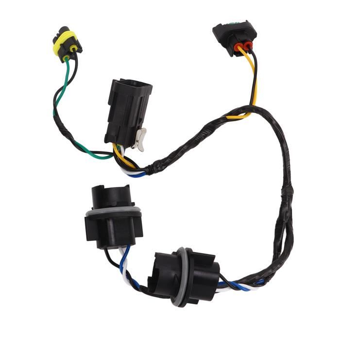 Lot De 2 Adaptateurs De Faisceau De Câblage Pour Phare