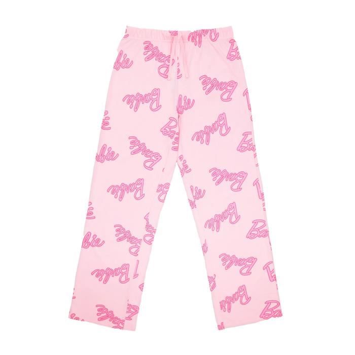 Ensemble de pyjama Barbie Jambes longues Col ras-du-cou