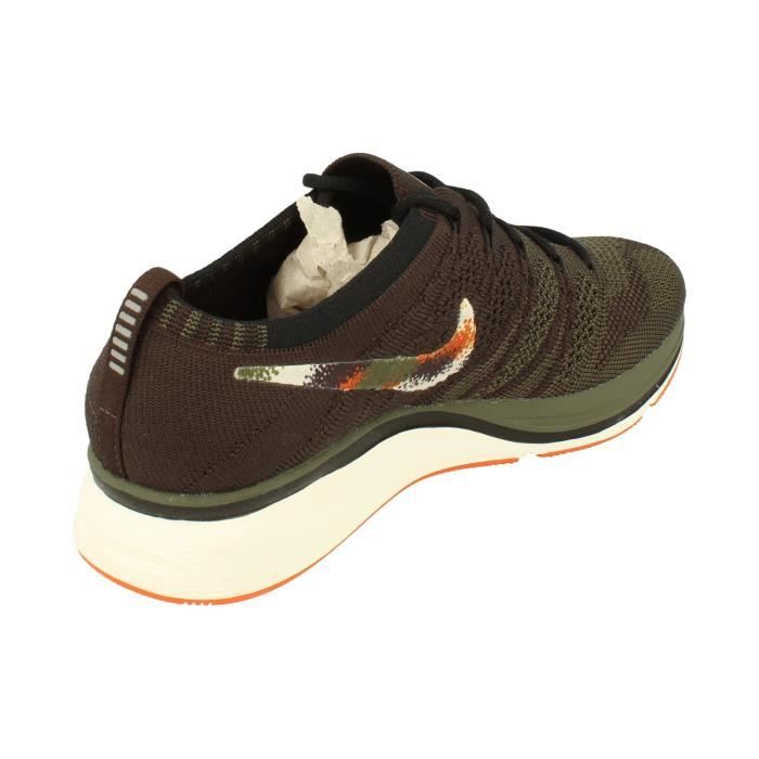 Nike flyknit on sale trainer homme brun