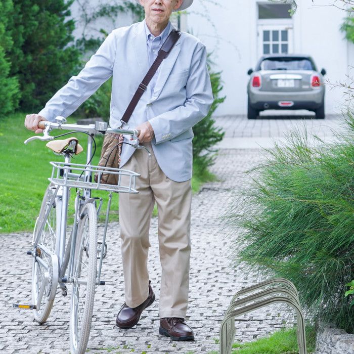 Râtelier Vélos Relaxdays - Support 3 Vélos Métal Noir - Fixation Au Sol Incluse - Pour Intérieur/extérieur