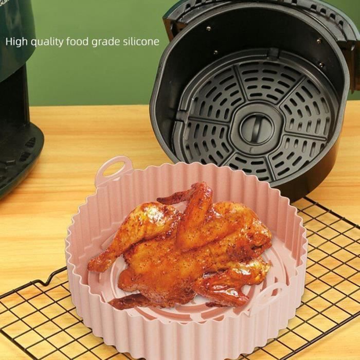 100pcs Rectangle Jetable Airfryer Baking Paper Liner Tapis de cuisson  antiadhésif pour Ninja Foodi Friteuse Accessoires