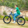 Shengmilo MX05 - Vélo électrique 26 pouces - E-Bike - Fat bike électrique - Bafang Moteur 1000W - batterie Amovible 48V17.5AH - Gris-3