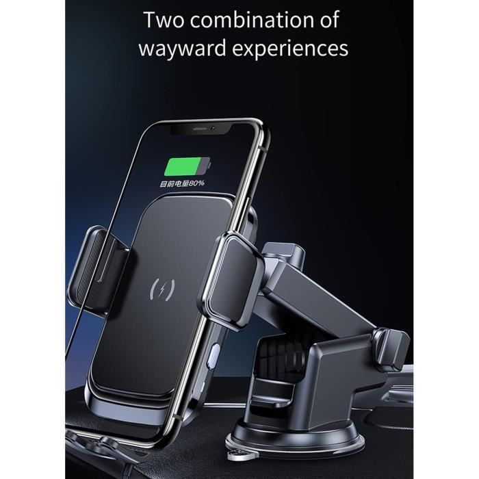 Chargeur de Voiture sans Fil pour iPhone 15 Pro Max 14 13 12