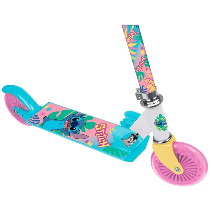 DISNEY Stitch Trottinette Deux Roues Avec Frein Pliable R glable disney-stitch-trottinette-deux-roues-avec-frein-pliable-r-glable