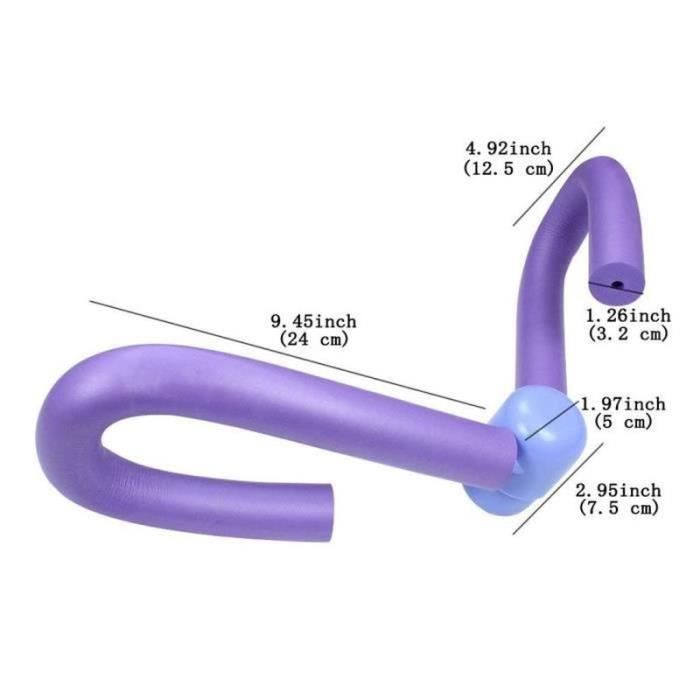 Appareil De Musculation Relaxdays Avec 5 élastiques – Pour Cuisses, Bras Et Pectoraux, Compact Et Confortable