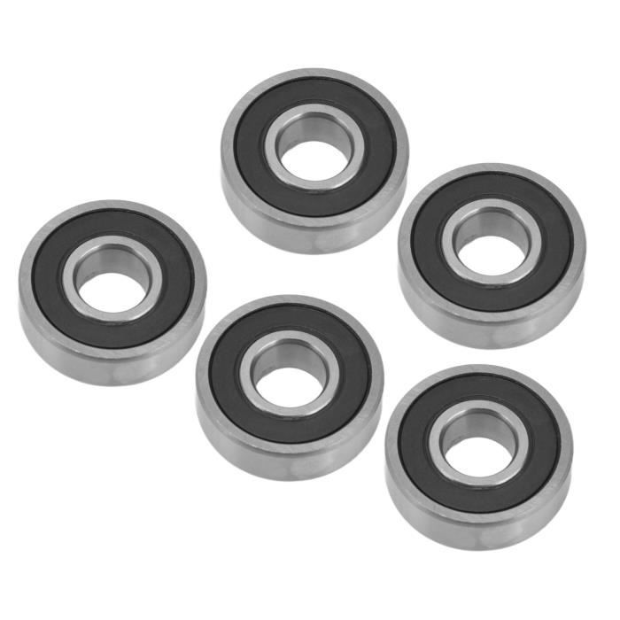 Lot De 10 Roulements à Billes 6000-2RS - Dimensions 10x26x8 Mm, Acier Double Blindé, Neuf