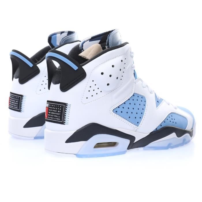 Jordan 6 bleu outlet et blanc
