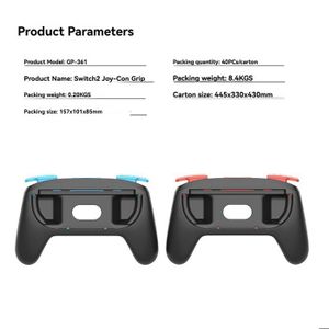 Poignée De Jeu Innovante Pour Pêche Portable - Accessoire Switch2 Grip