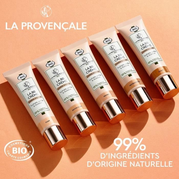 BB Crème LA PROVENCALE Bio Lumière d'Ocres - Clair - Cdiscount Au