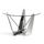 Table ronde inox