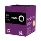 Delta Q mythiQ N°15 Pack 80 Capsules | Compatible uniquement Machines Delta Q