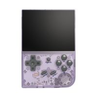 RG35XX+700-Jeu video Console rétro-Arcade Écran IPS 3.5''- Batterie 2600mAh Support multi-format Carte TF 32G Violet