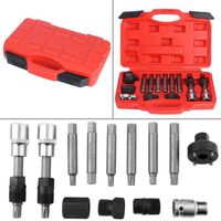 13 pièces - ensemble alternateur roue libre poulie retrait douille bit Garage Service outils Kits adaptés pour Ford -LUS