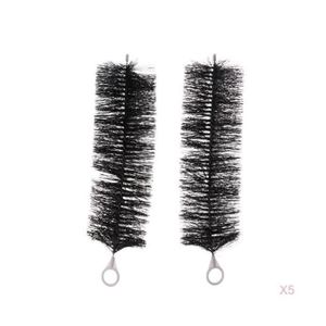 Lot De 5 Brosses Filtrantes Pour Bassin à Poissons - 30 Cm, Nylon Et PET, Pour écumoire Et Système De Filtration - 7