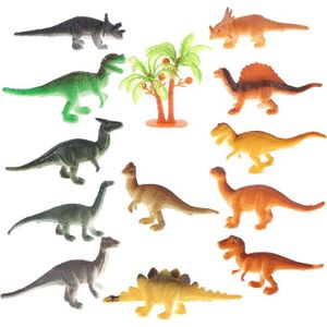 FIGURINE - PERSONNAGE Figurine de dinosaure Jouets  pour enfants 3 4 5 6 7ans,13PCS