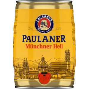 BIERE fut de bière Paulaner Münchner Hell 5 litres  4,9%