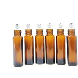 Acheter 5 pièces 5/10 Ml verre vide rouleau boule aromathérapie Roll-On  bouteilles conteneur