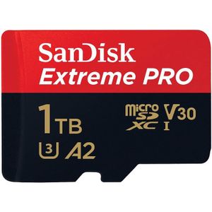 Nouvelles cartes SDXC Extreme Pro UHS-II V60 de 512Go et 1To