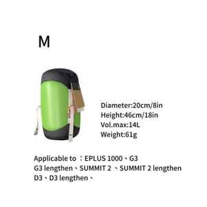 SAC DE COUCHAGE M - AEGISMAX sac de Compression pour sac de couchage accessoires Camping sac de rangement étanche sac de rang