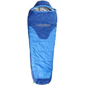 SAC DE COUCHAGE COLUMBUS Sac de Couchage Enfant Aneto 300 Duvet Enfant Sac de Compression Junior Voyage Sleeping Bag Camping Vacances