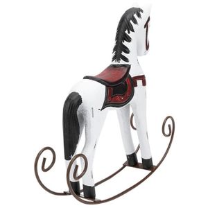 IKIDO Cheval à bascule avec accoudoirs - 3 en 1（cheval à bascule,  charrette